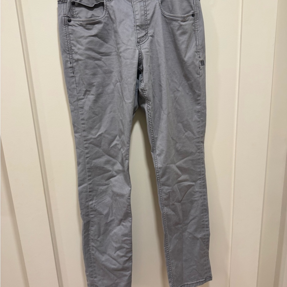 5.11 Gray Casual Pants 32x34 Defender Slim